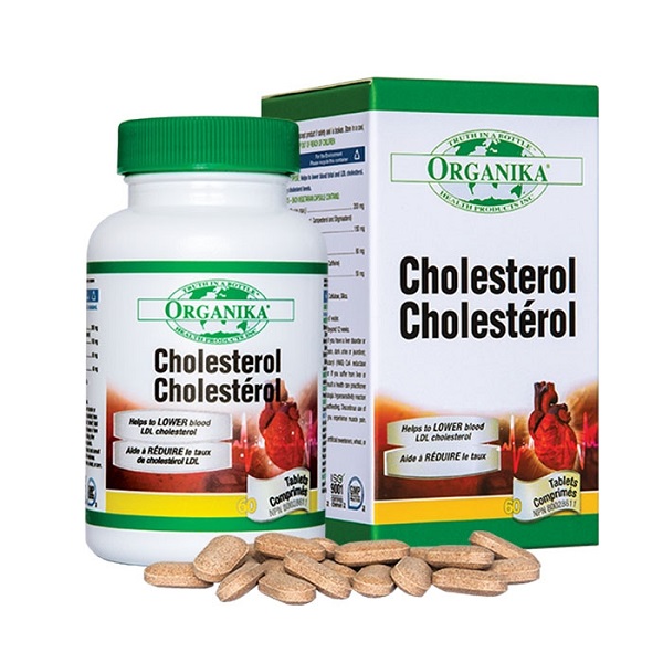 Viên uống giảm cholesterol, giảm mỡ máu Organika Cholesterol