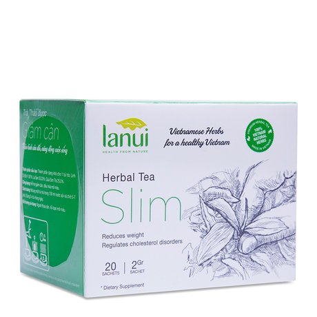 Trà giảm cân Lanui Herbal Tea Slim
