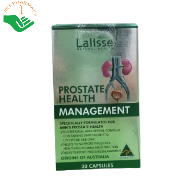 Viên uống Lalisse Prostate Health Management