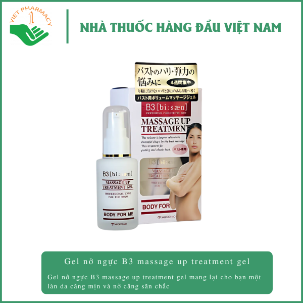 Gel nở ngực B3 massage up treatment gel