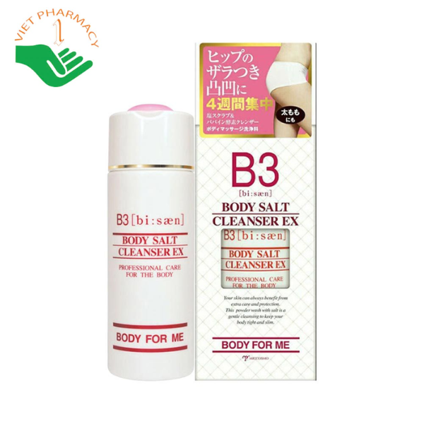 Muối tan mỡ B3 Body Salt Cleanser Ex