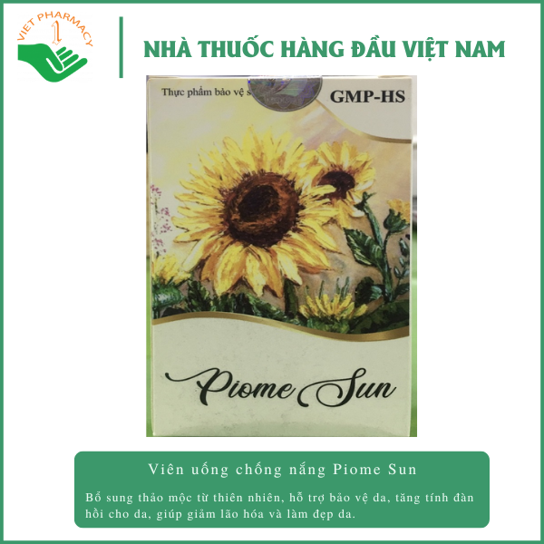 Viên uống chống nắng Piome Sun