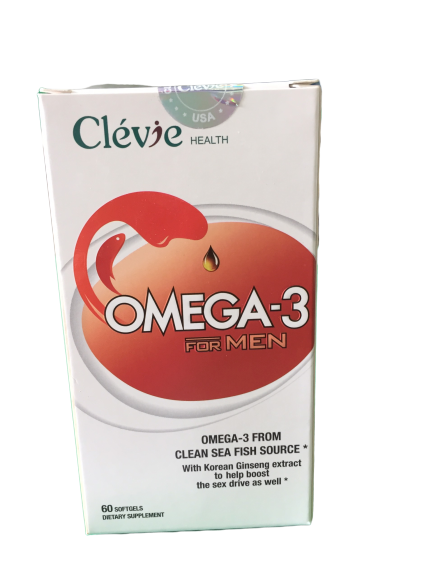 Clevie Health Omega 3 For Men