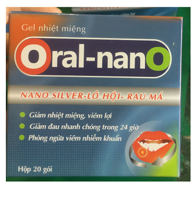 Gel bôi nhiệt miệng Oral- nano