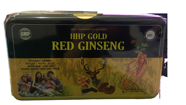 Viên uống sâm HHP Gold Red Ginseng