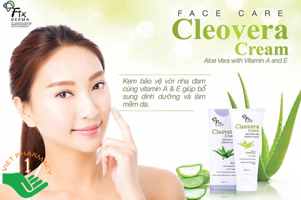 Kem dưỡng ẩm Fixderma Cleovera Cream 60g.