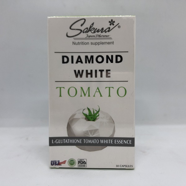 Viên uống trắng da chống nắng Sakura Diamond White Tomato
