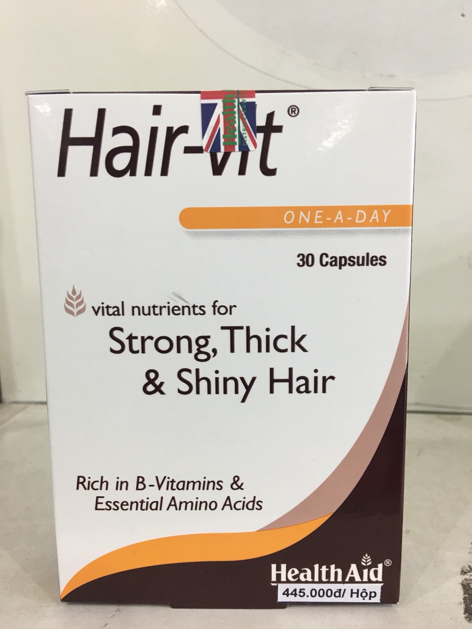 Viên uống mọc tóc Health Aid Hair- Vit Capsules 