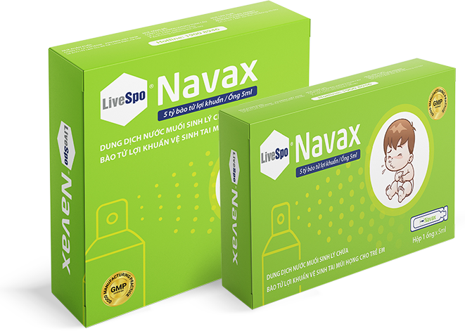 Dung dịch nước muối sinh lý LiveSpo Navax
