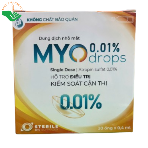 Thuốc nhỏ mắt nhân tạo Myo Drops