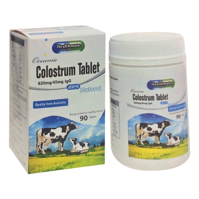 Sữa Non Oceania Colostrum Tablet 820mg/45 IgG