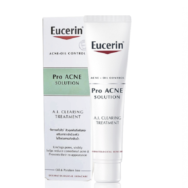Kem chấm mụn Eucerin Pro Acne Solution A.I. Clearing Treatment 40ml