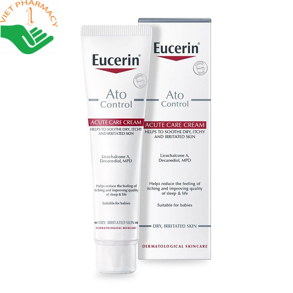 Kem dưỡng da Eucerin Ato Control Acute Care Cream