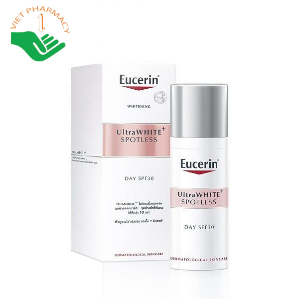 Kem dưỡng trắng da ban ngày Eucerin Ultrawhite+ Spotless Day SPF 30