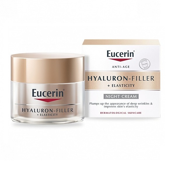 Kem dưỡng da ban đêm ngăn ngừa lão hóa Eucerin Hyaluron- filler+ Elasticity Night Cream