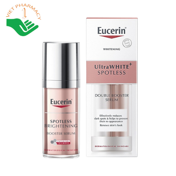 Tinh chất dưỡng trắng da Eucerin Ultrawhite+ Spotless Double Booster Serum