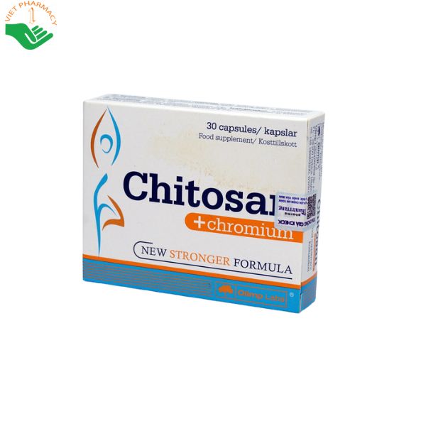 Viên uống giảm cân an toàn Chitosan + Chrom