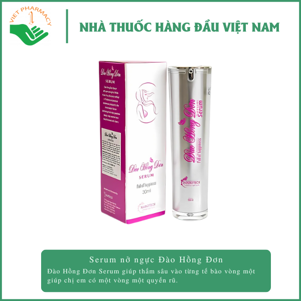 Serum nở ngực Đào Hồng Đơn