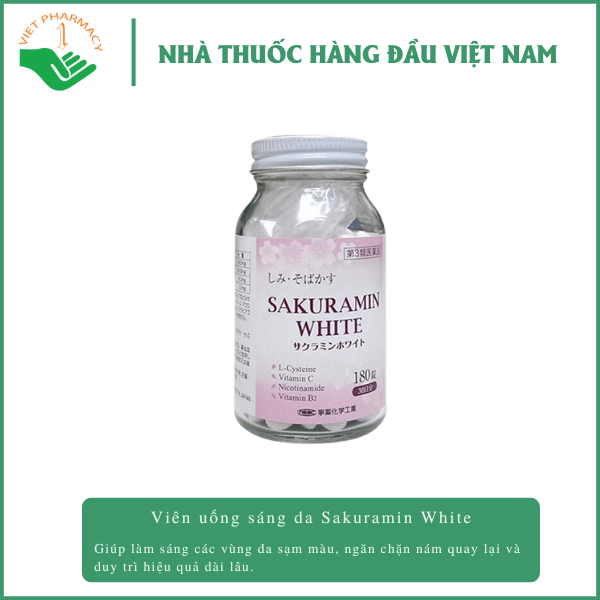 Viên uống sáng da Sakuramin White