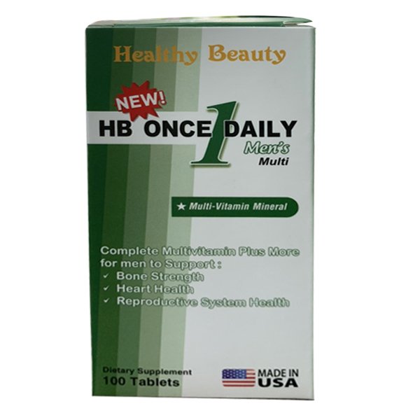 Tăng cường sức khỏe nam giới Healthy Beauty HB Once Daily Men
