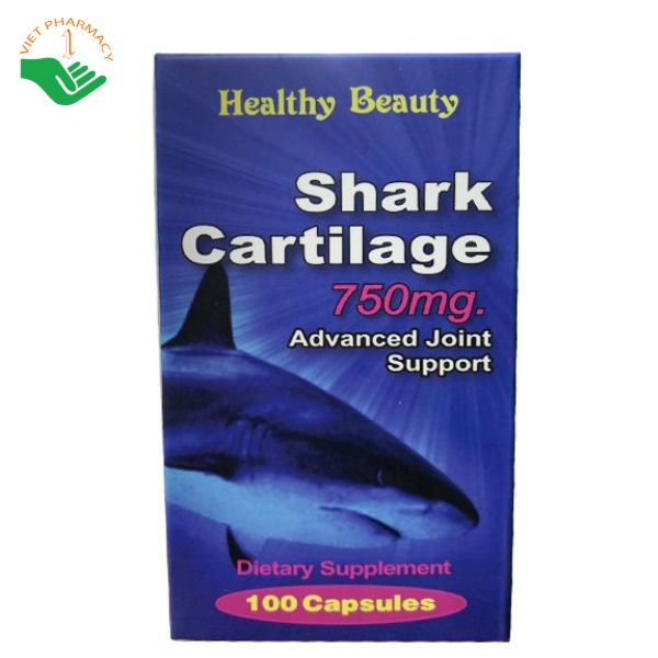 Viên uống xương khớp Healthy Beauty Shark Cartilage 750mg