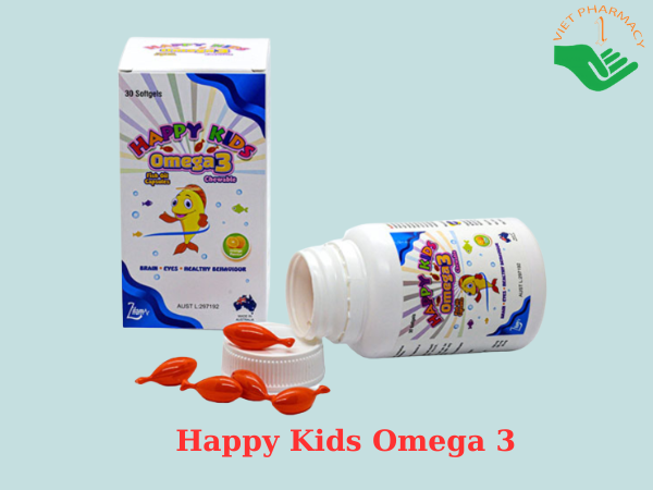 Viên nhai Happy Kids Omega 3