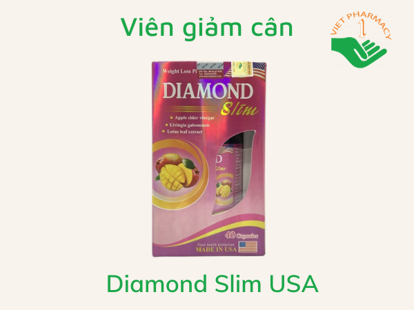 Viên giảm cân Diamond Slim USA
