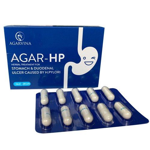 Viên uống hỗ trợ điều trị viêm loét dạ dày tá tràng AGAR - HP
