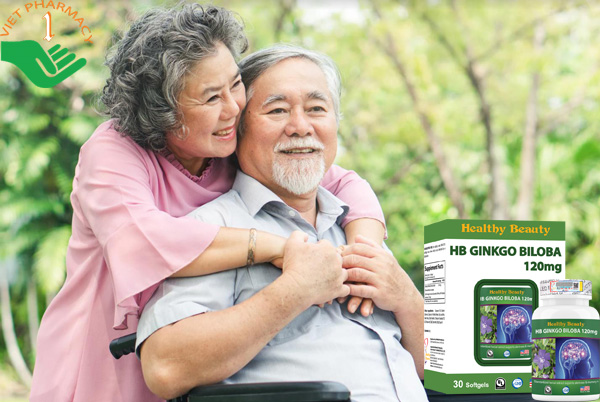 Viên uống GINKGO BILOBA 120mg giúp cải thiện trí nhớ hiệu quả cho người lớn tuổi.
