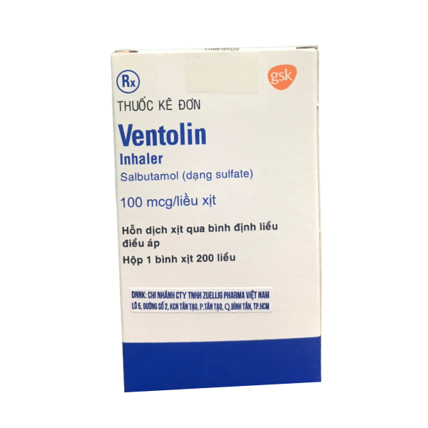 Thành phần chính của Ventolin Inhaler là gì?
