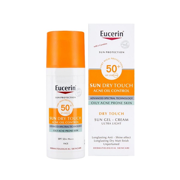 Kem chống nắng giúp kiểm soát nhờn Eucerin Oil Control Dry Touch SPF50+ 50ml 