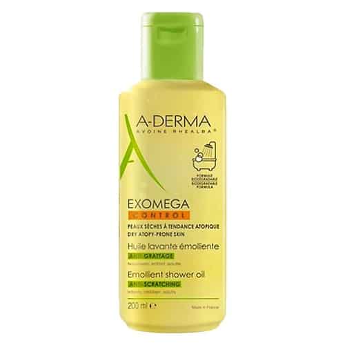 Dầu tắm dưỡng ẩm cho da khô nhạy cảm A-Derma Exomega Control Oil