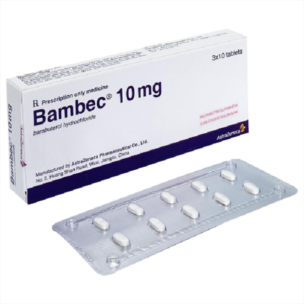 Bambec 10 mg hen phế quản, viêm phế quản mãn tính