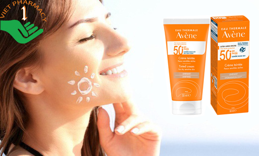 Kem chống nắng Avene Very High Protection Tinted Cream SPF50+