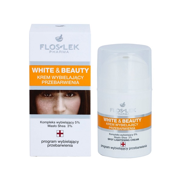 Kem dưỡng trắng da Floslek White & Beauty Spot Lightening Cream
