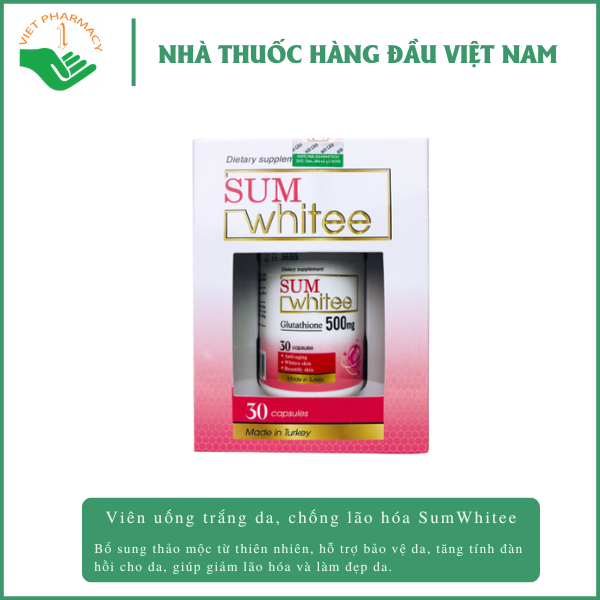 Viên uống trắng da, chống lão hóa SumWhitee