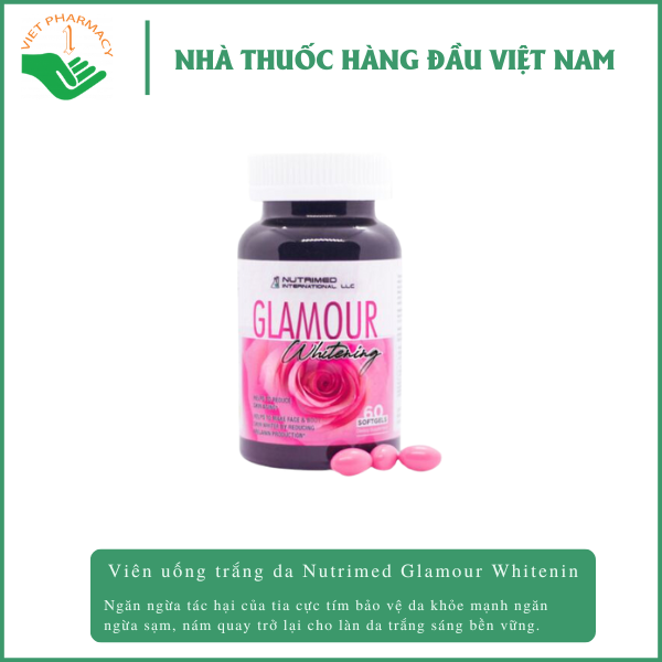 Viên uống trắng da Nutrimed Glamour Whitenin