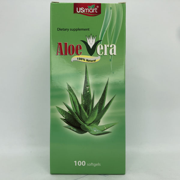 Viên uống ngăn ngừa lão hóa da USmart Aloe Vera 100 viên