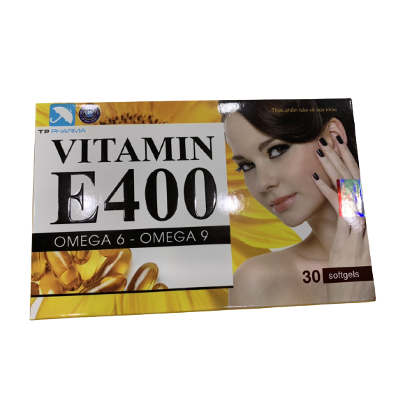 Viên uống chống lão hóa da TP Pharma Vitamin E 400