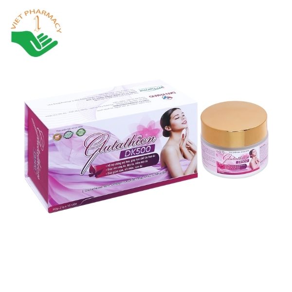 Viên uống dưỡng trắng da, chống lão hóa Glutathion DK500