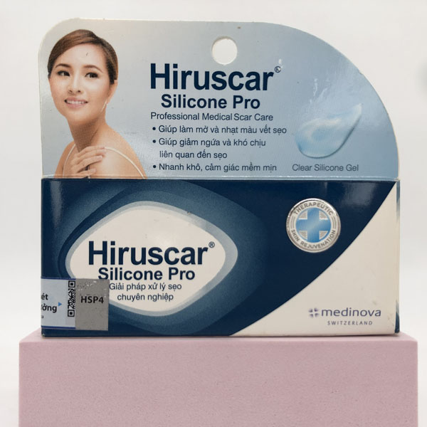Kem dưỡng làm mờ sẹo chuyên sâu Hiruscar Silicone Pro 10g