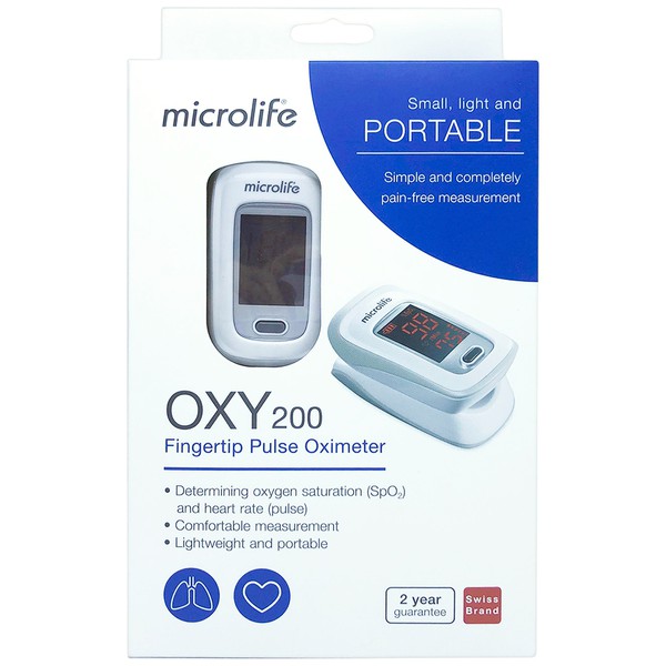 Máy Đo Nồng Độ Oxy Trong Máu - Microlife Oxy 200