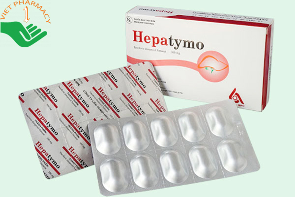 Thuốc Hepatymo 300mg giúp chống virus HIV, điều trị viêm gan B.