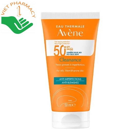 Kem chống nắng Eau Thermale Avène Cleanance Protect SPF 50+ 