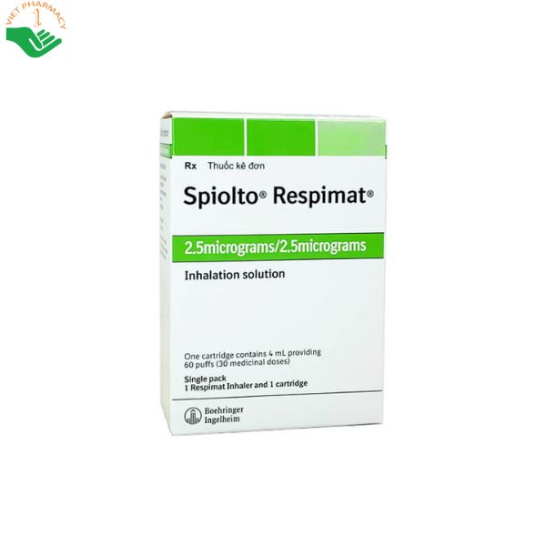 Spiolto Respimat - Thuốc trị hen và tắc nghẽn phổi mạn tính