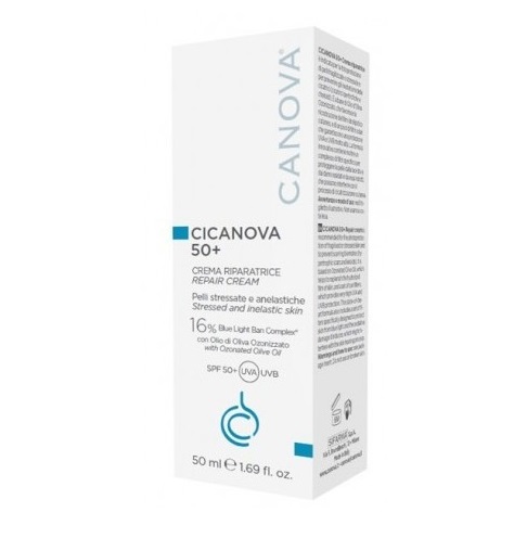 Kem sẹo ban ngày Canova Cicanova 50+ - Crema Riparatrice/ Repair Cream