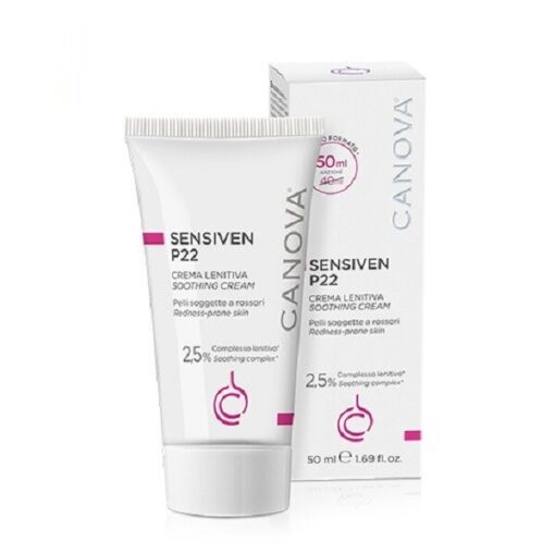 Kem dịu nhẹ, chống kích ứng, ngừa chứng đỏ da Canova Sensiven P22-soothing cream