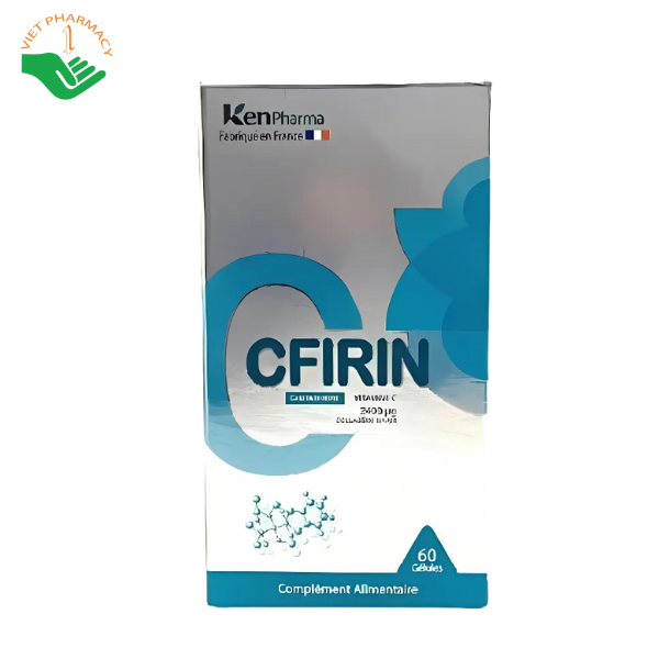 Viên uống hỗ trợ làm trắng da, trị nám Kenpharma CFIRIN