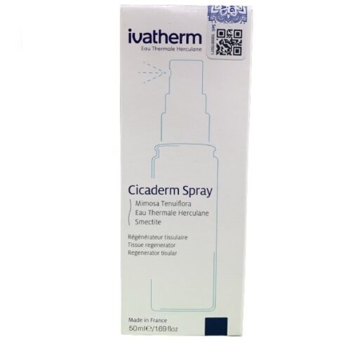 Xịt tái tạo da và ngăn ngừa sẹo Ivatherm Cicaderm Spray