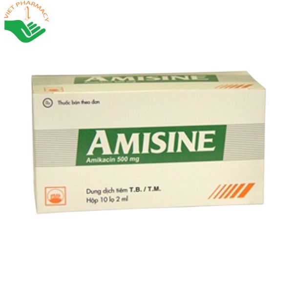 Thuốc điều trị nhiễm trùng Amisine